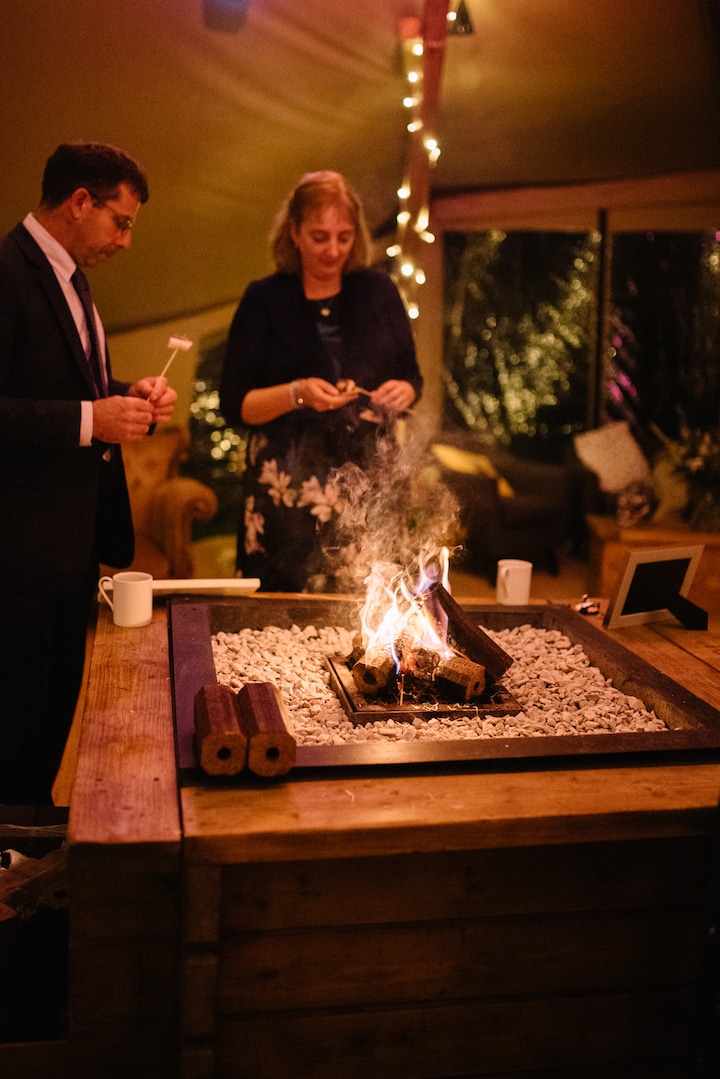 Large Tipi Wedding Celebration
