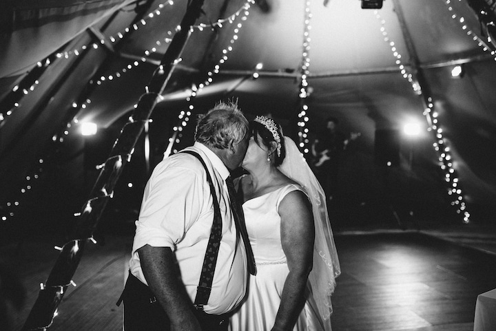 Large Tipi Wedding Celebration