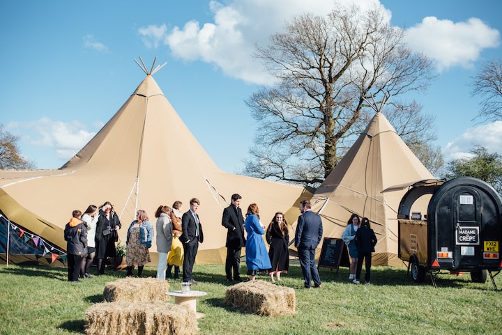 Derbyshire Farm Tipi Wedding