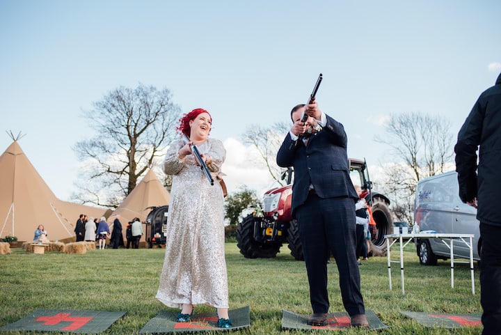 Derbyshire Farm Tipi Wedding