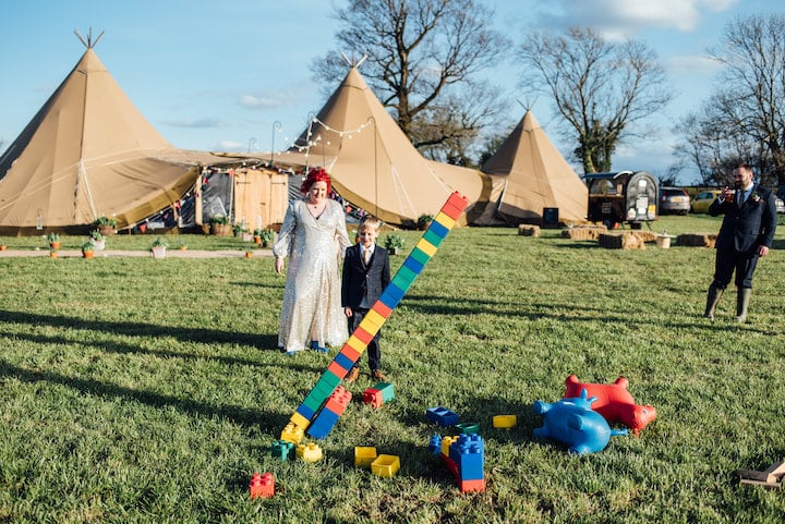 Derbyshire Farm Tipi Wedding
