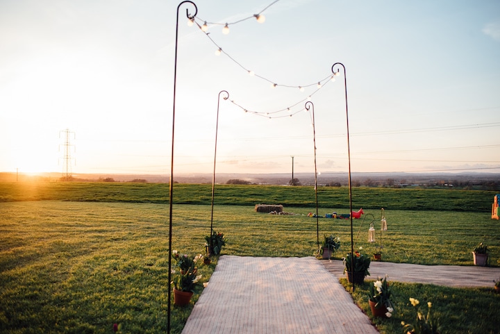 Derbyshire Farm Tipi Wedding