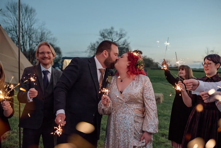 Derbyshire Farm Tipi Wedding