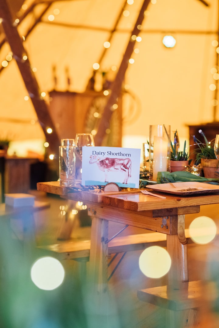 Derbyshire Farm Tipi Wedding