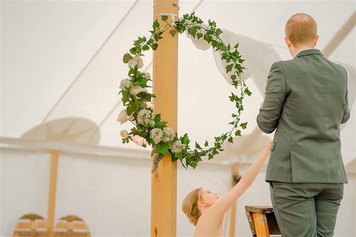 Derbyshire Sailcloth Wedding