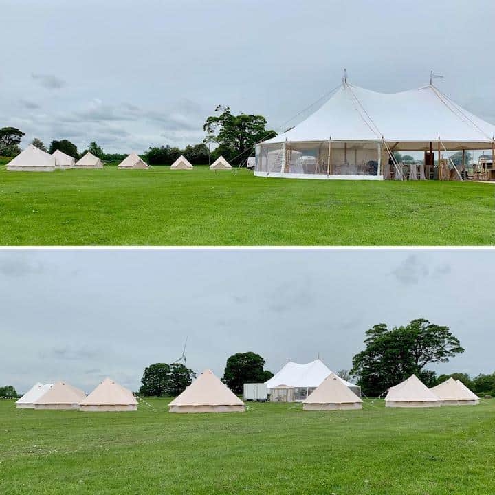 Sailcloth Wedding at Cattows Farm