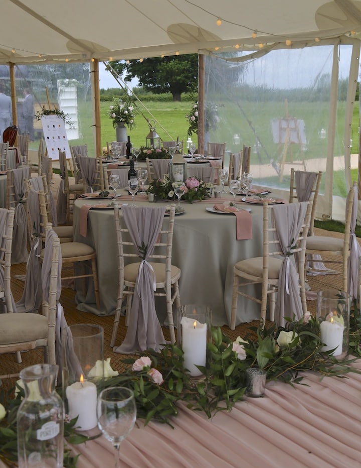 Sailcloth Wedding at Cattows Farm