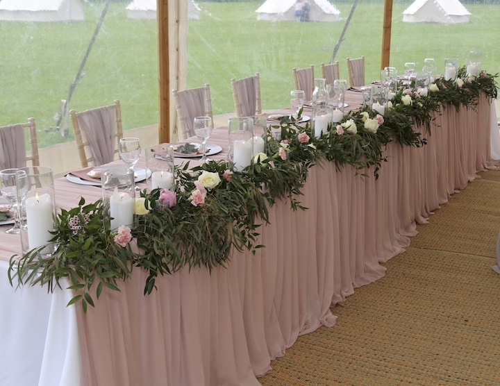 Sailcloth Wedding at Cattows Farm