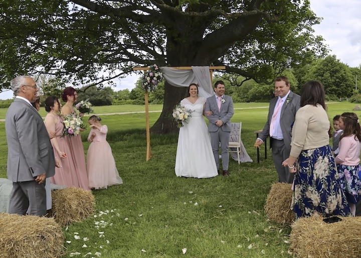Sailcloth Wedding at Cattows Farm