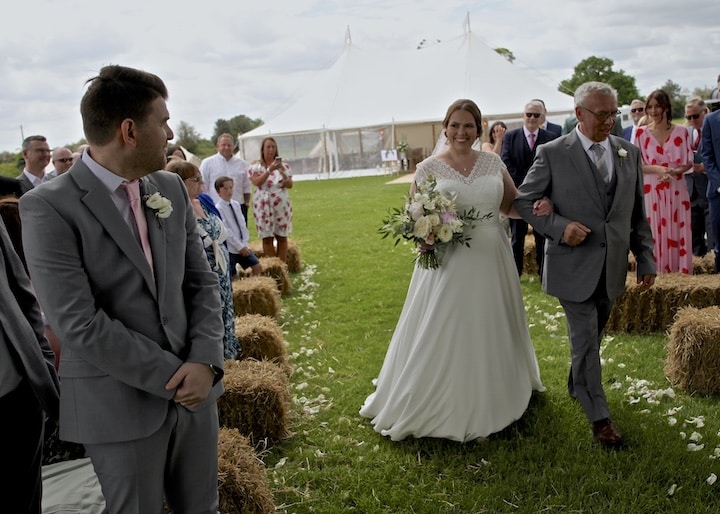 Sailcloth Wedding at Cattows Farm