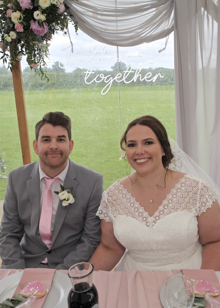 Sailcloth Wedding at Cattows Farm