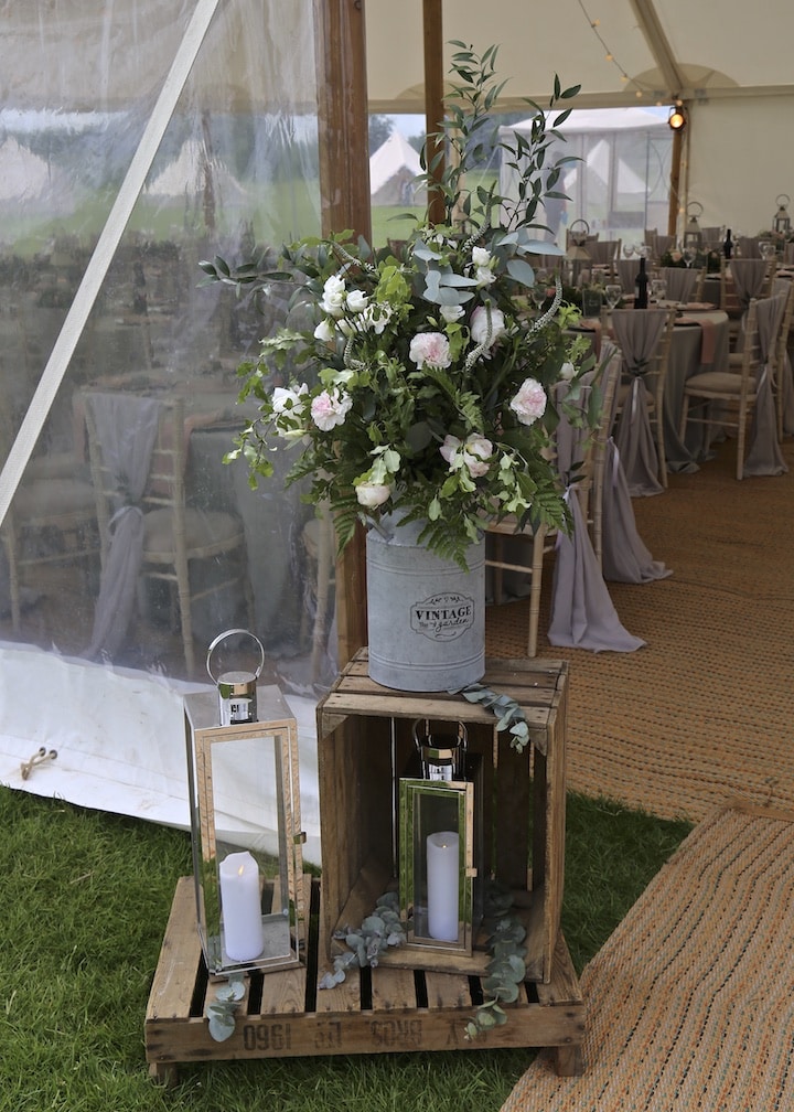 Sailcloth Wedding at Cattows Farm