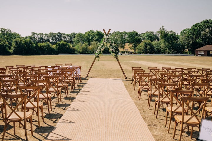 Fusion Tipi Wedding