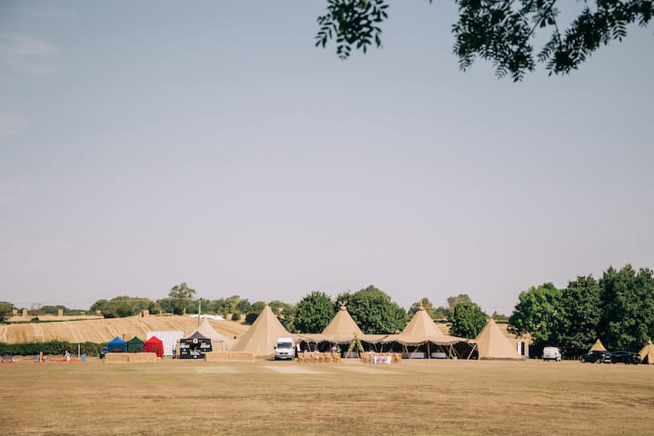 Fusion Tipi Wedding