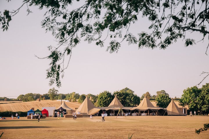 Fusion Tipi Wedding