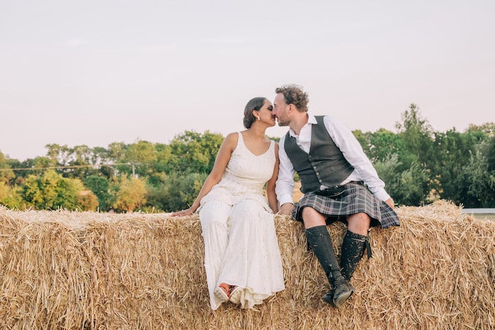 Fusion Tipi Wedding
