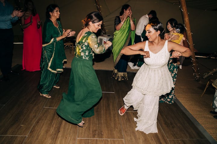 Fusion Tipi Wedding