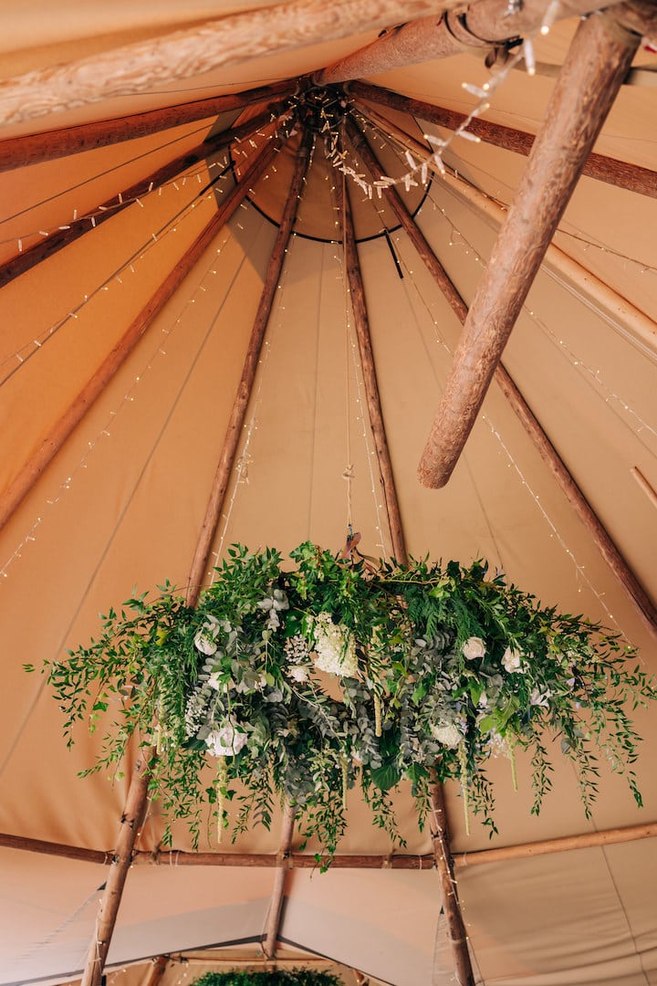 Fusion Tipi Wedding