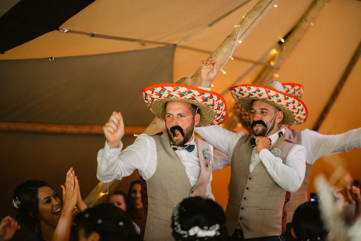 Celestial Styled Tipi Wedding