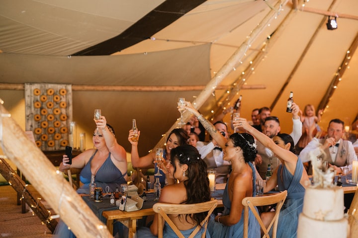 Celestial Styled Tipi Wedding