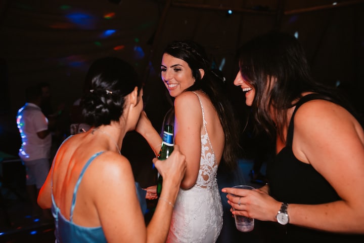 Celestial Styled Tipi Wedding