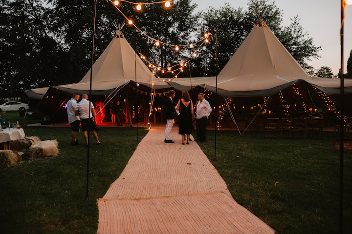 Celestial Styled Tipi Wedding