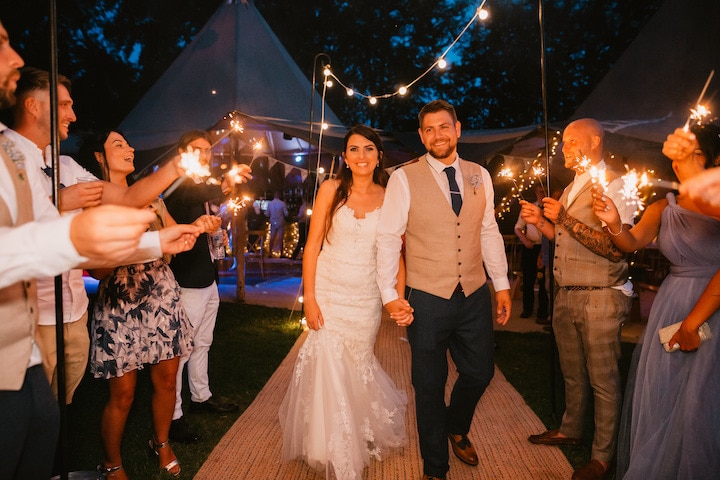 Celestial Styled Tipi Wedding