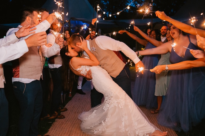 Celestial Styled Tipi Wedding