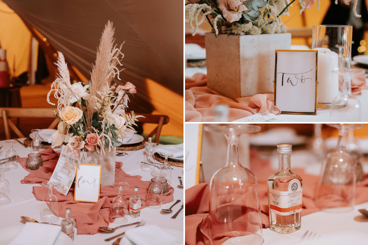 Autumnal Boho Tipi Wedding