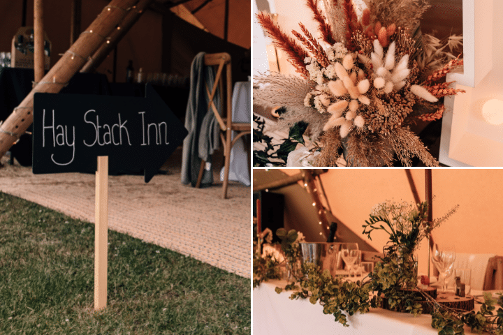 Festival Garden Tipi Wedding
