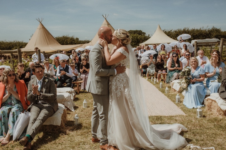 Vineyard Tipi Wedding