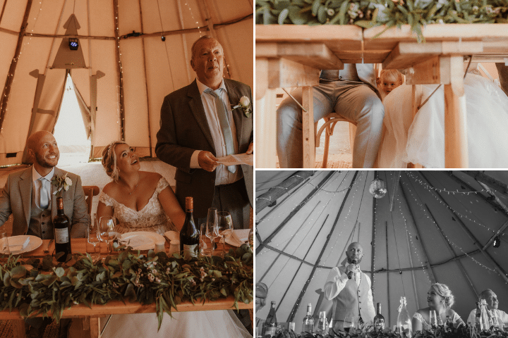 Vineyard Tipi Wedding
