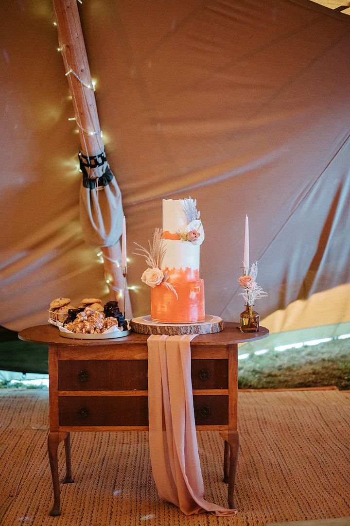 Autumnal Boho Tipi Wedding