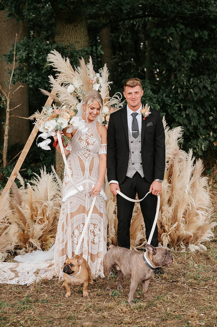 Autumnal Boho Tipi Wedding
