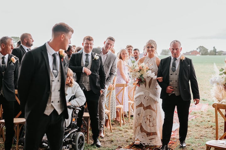 Autumnal Boho Tipi Wedding