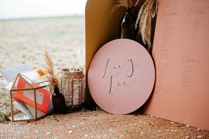 Autumnal Boho Tipi Wedding