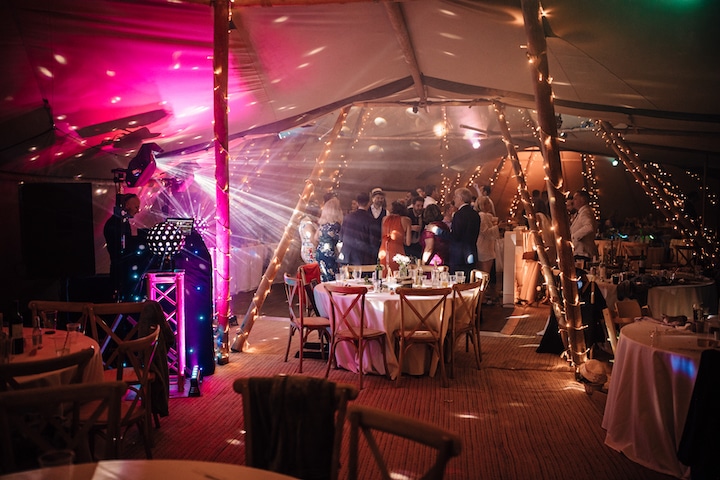 Festival Garden Tipi Wedding