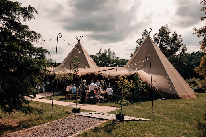 Festival Garden Tipi Wedding
