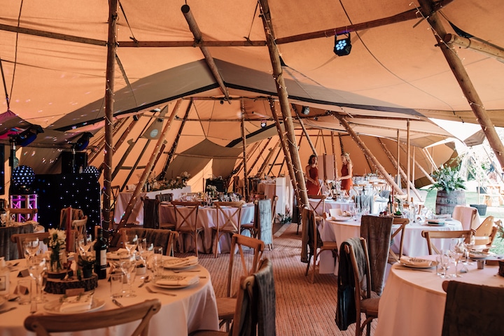 Festival Garden Tipi Wedding