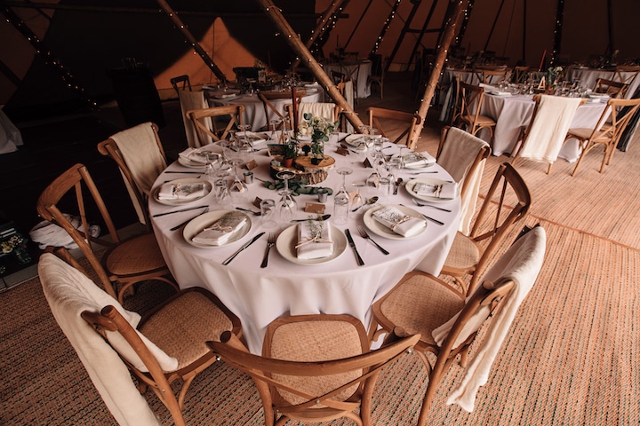 Festival Garden Tipi Wedding
