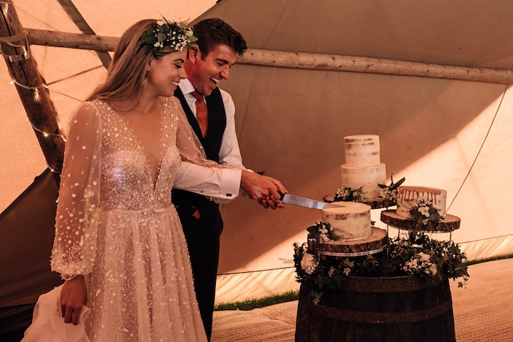 Festival Garden Tipi Wedding