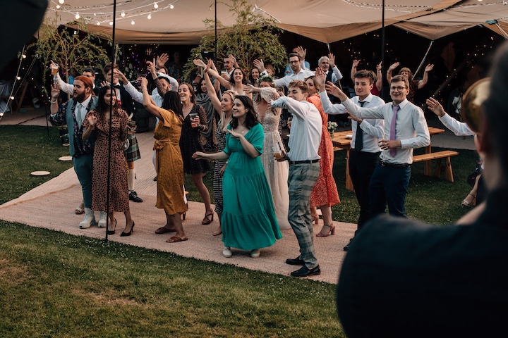 Festival Garden Tipi Wedding