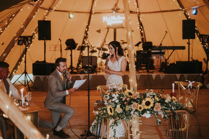 DIY Summer Tipi Wedding