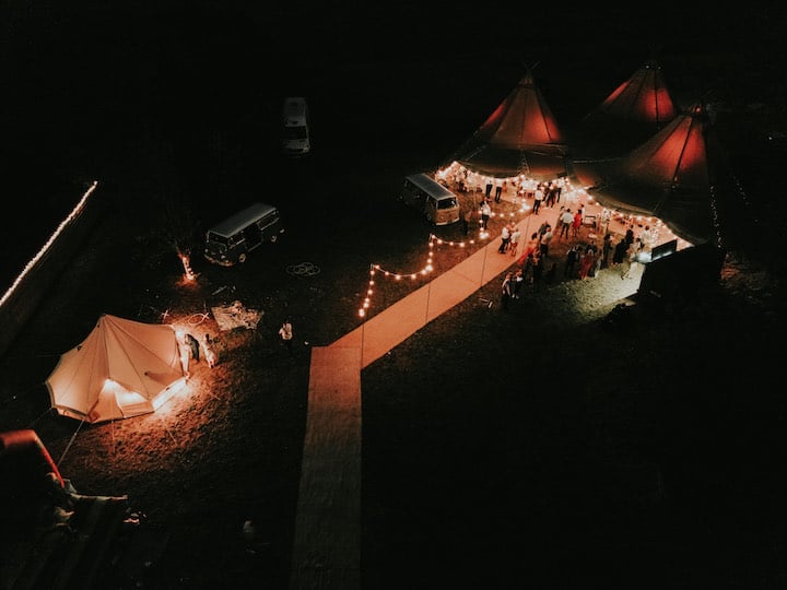 DIY Summer Tipi Wedding