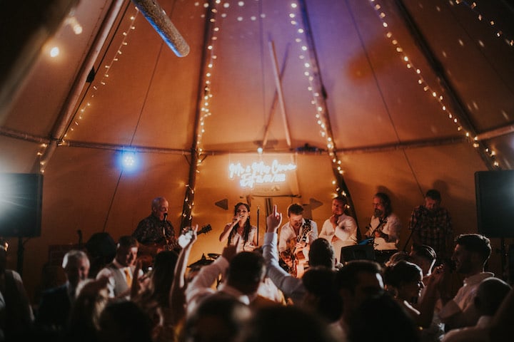 DIY Summer Tipi Wedding