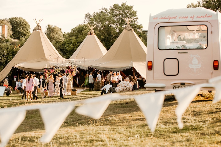 Chilled Tipi Wedding