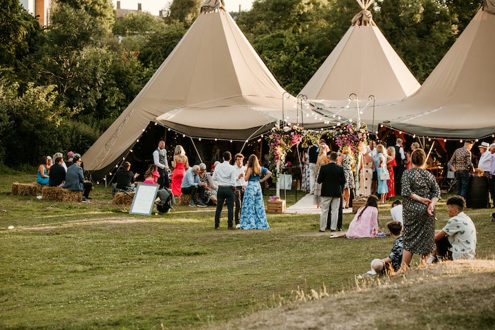 Chilled Tipi Wedding