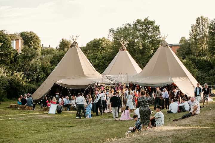 Chilled Tipi Wedding