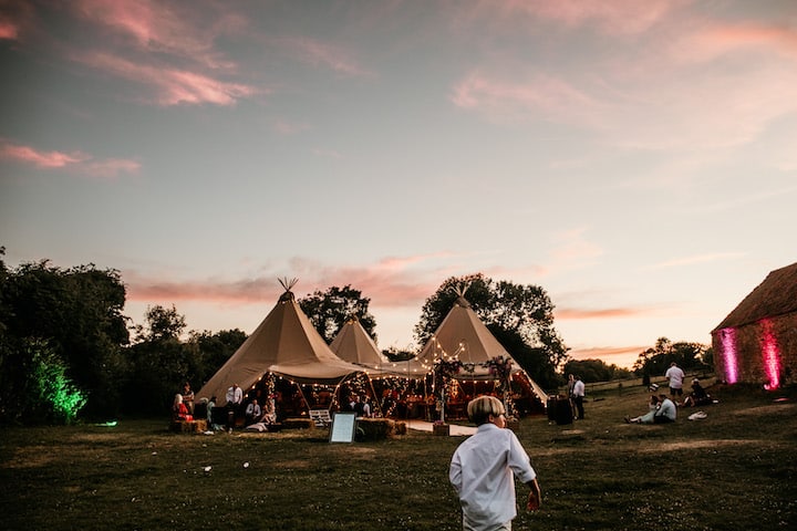 Chilled Tipi Wedding