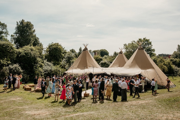 Chilled Tipi Wedding